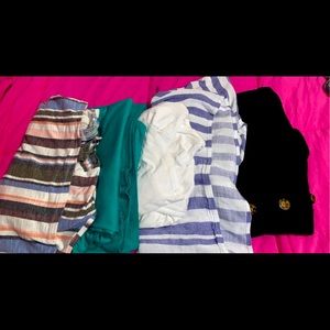 Lot of five plus size tops! Various brands